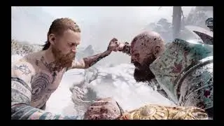 Kratos vs Baldur in a Fist Fight.