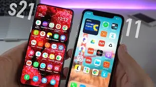 iPhone 11 или Galaxy s21 - Кто тут ЦАРЬ 👑