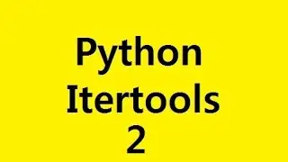 Python itertools: count, islice