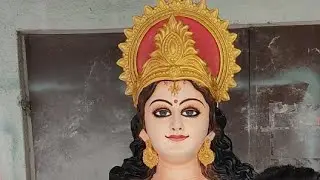 Big Size Fiber Saraswati Statue Painting