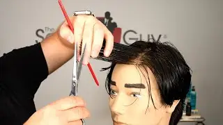 How to Cut Layers on Thick Hair - TheSalonGuy