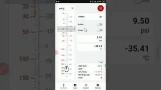 برنامج لتغير نوع وسيط التبريد بآخر وقياس الضغط مقابل الحرارة