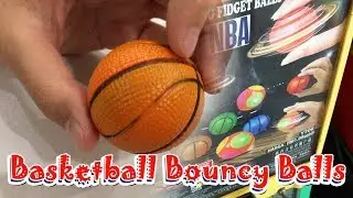 Basketball Bouncy Balls Toy Vending Machine.. Fun Time With Toys Wonderland