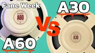 Fane A60 vs A30: Fane AlNiCo Showdown
