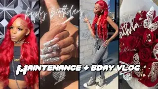 GRWM For My 18th Birthday + Bday Vlog | Hair , Lashes , Airbnb , Shopping , Etc.