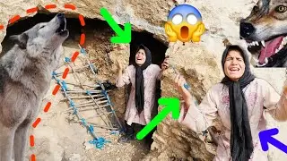 Спасение Захры в самом сердце гор на несколько минут, от которых захватывает дух...!