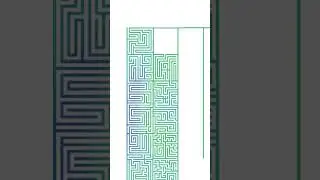 Mastering the Maze #maze #drawing #illustrator