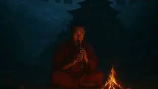 Flute Dreams Meditation • Tibetan Bamboo Flutes & Gentle Night Temple Ambience (No Vocals)