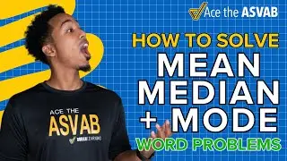 How to ASVAB Master Mean, Median + Mode Word Problems + Free Class Tonight!