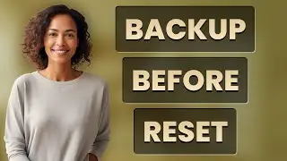 How Can You Safely Backup Account Info Before a Tablet Factory Reset?