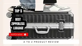 Лучший чемодан без молнии на Amazon / Топ-5 товаров (обзор и тестирование)
