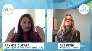 Ali Fenn, President of ITRenew, Talks to JSA TV About the Circular Data Center Model