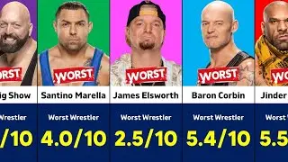 Top 60 Worst WWE Wrestlers of All Time