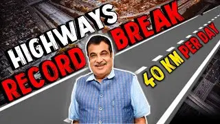 Chaina को पीछे छोड़के record break highway construction🔥 The great revolution of indian highways...