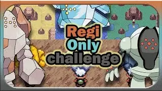 Can You Beat Pokémon Emerald With Only Regis ?? (No Items)