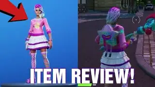 STARLIE SKIN + STARLET BB IN-GAME-REVIEW! #Fortnite