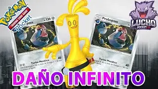 ¡QUEDÓ ROTÍSIMO! EL DAÑO INFINITO de GHOLDENGO GRACIAS AL NUEVO PROBOPASS en POKÉMON TCG POCKET