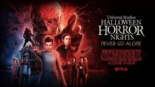 Halloween Horror Nights 2023| Stranger Things 4 Haunted House 😈