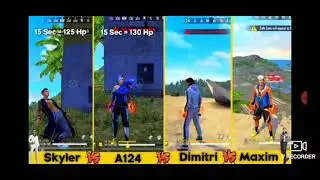 SKYLER VS A124 VS DIMITRI Vs MAXIM ABILITY TEST