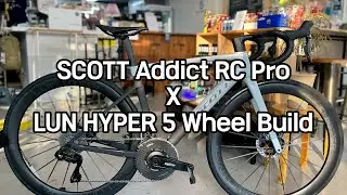 [제품소개]Scott Addict RC Pro X Lun Hyper 5 Wheel Build