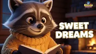 A Cozy Raccoon Reads a Bedtime Story to a Brave Little Mouse | Kids Cartoons