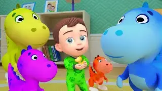 Dinosaur Song - Five Little Dinos | Bingo. Tooth Song + more Kids Songs & Nursery Rhymes