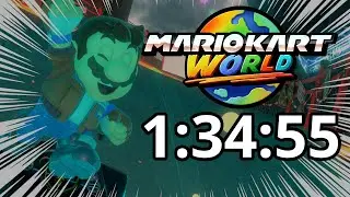Mario Kart World Speedrun - 1:34:55 - All Grand Prix