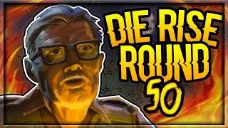 😱INSANE DIE RISE ROUND 50 CHALLENGE😱 | INTERACTIVE STREAMER (Black Ops 2 Zombies)