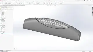 How to Model a Bicycle Handle Grip in SOLIDWORKS