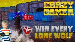 Red criminal in lone wolf || 5-0 || OP booyah || #redcriminalbundle #ffmax  #lonewolf #booyah
