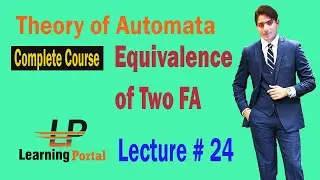Equivalent Of Two FA | How To Determine Equivalence Of Two FA