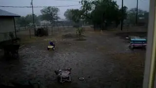 Very Heavy Rain - Falling at a Rate of 3 Inches Per Hour!!