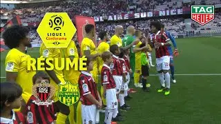 OGC Nice - FC Nantes ( 1-1 ) - R&eacute;sum&eacute; - (OGCN - FCN) / 2018-19
