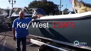 Key West 239 FS - 2018 - Ocean Marine Group - Presented by Brad Berg