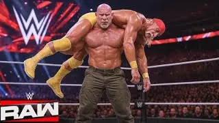 WWE Full Match | Goldberg vs Hulk Hogan Highlights WWE2K25