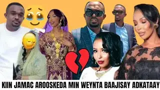 KIIN JAMAC AROOSKEDA BAAJISAY MIN WEYNTA KIIN JAMAC OO AFKA FURTAY 