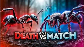 Bulldog Ant vs. Huntsman Spider: The Deadly Duel in the World of Tiny Giants #animalworld