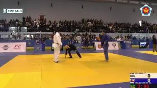90+kg Kostic V Madzhidov K 05 04 2015 Т1 Кубок Европы по дзюдо среди кадетов, ТВЕРЬ