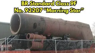 BR Standard Class 9F No. 92207, better known today as &ldquo;Morning Star&rdquo; #morningstar #9f #locomotive