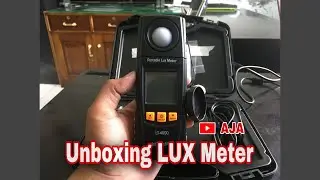 Pengoperasian LUX Meter / Alat Ukur Intensitas Pencahayaan (Tutorial) #kesling #sankit