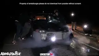 K20 Civic hatch on m5 vs K24 Hatch on pump 93 Racing in Pitch Black