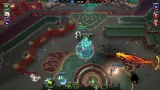 battlerite thorn 3vs3 ranked  soloque - insane 2045 score first round!
