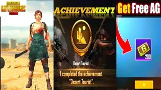 PUBG MOBILE : EASY WAY TO GET AG CURRNCY - DESERT ToURIST // PUBG MOBILE ( ROYAL PASS SESSION 13)