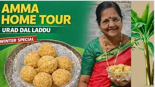 My Mother’s Home Tour ❤️ | Homemade Udad Dal Laddu | Healthy Winter Sweet 2026