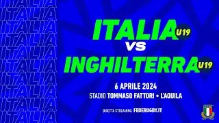 Test Match internazionale: Italia U19 v Inghilterra U19