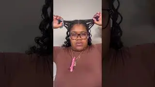 Trying Miracle Knots on 4C Hair #alternative #hairstyles #4chair