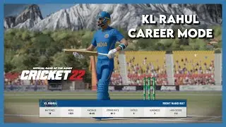 KL Rahul - Career Mode | Cricket 22 | First Ball Duck | Predator Gaming