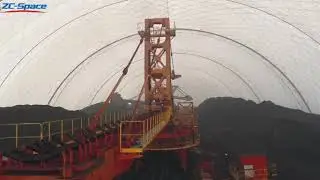 zc space coal storage coal power plant air domes