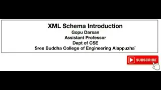 CS368 XML SCHEMA INTRODUCTION