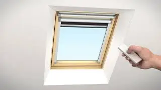 Deutsch | Installation von solarbetriebenen motorisierten Dachfensterrollos